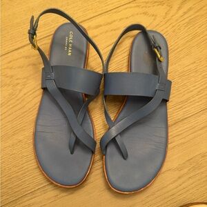 Cole Haan Women's Strappy Blue Sandals